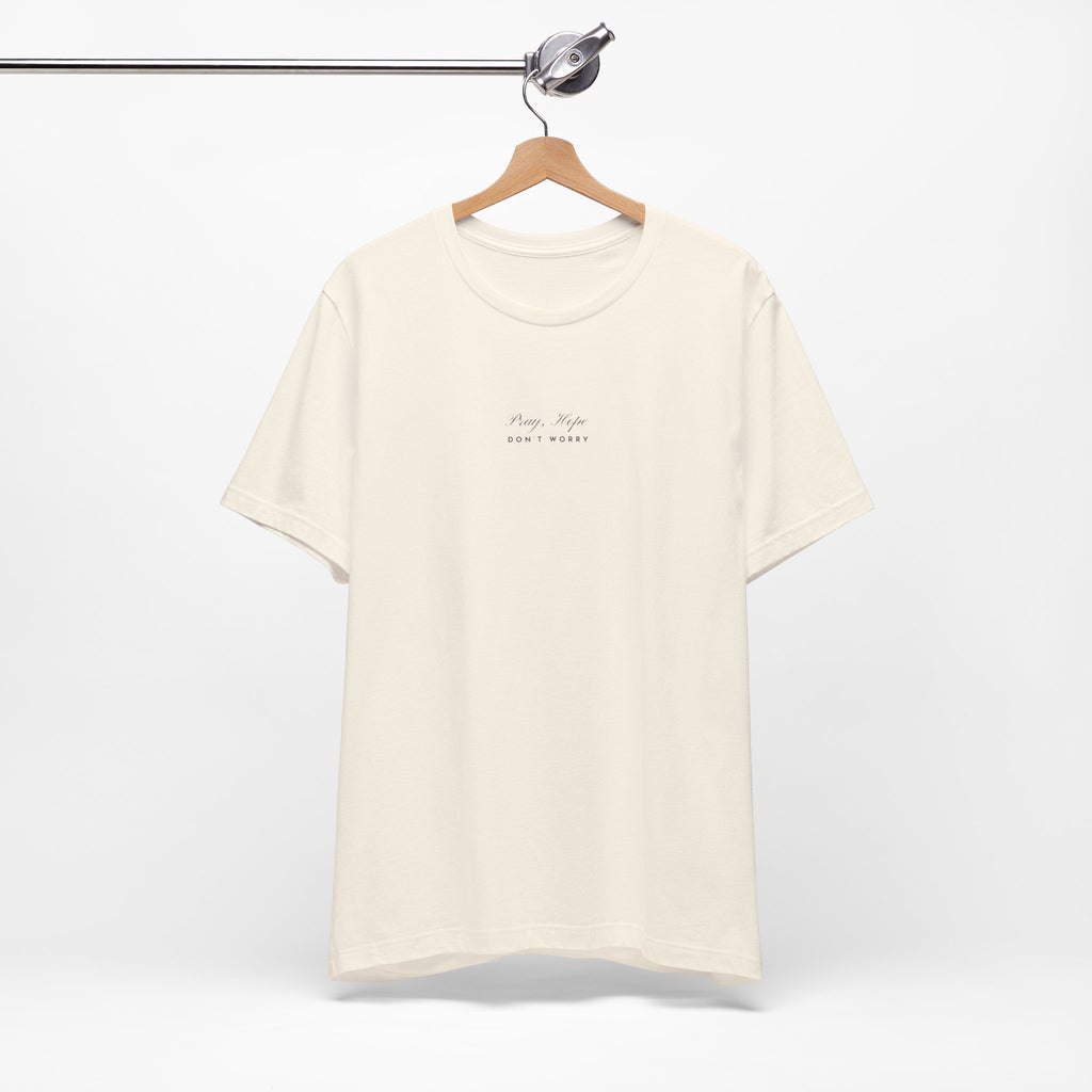Padre Pio × Italy — "Pray, Hope, Don't Worry" Tee | Saints of the Pitch