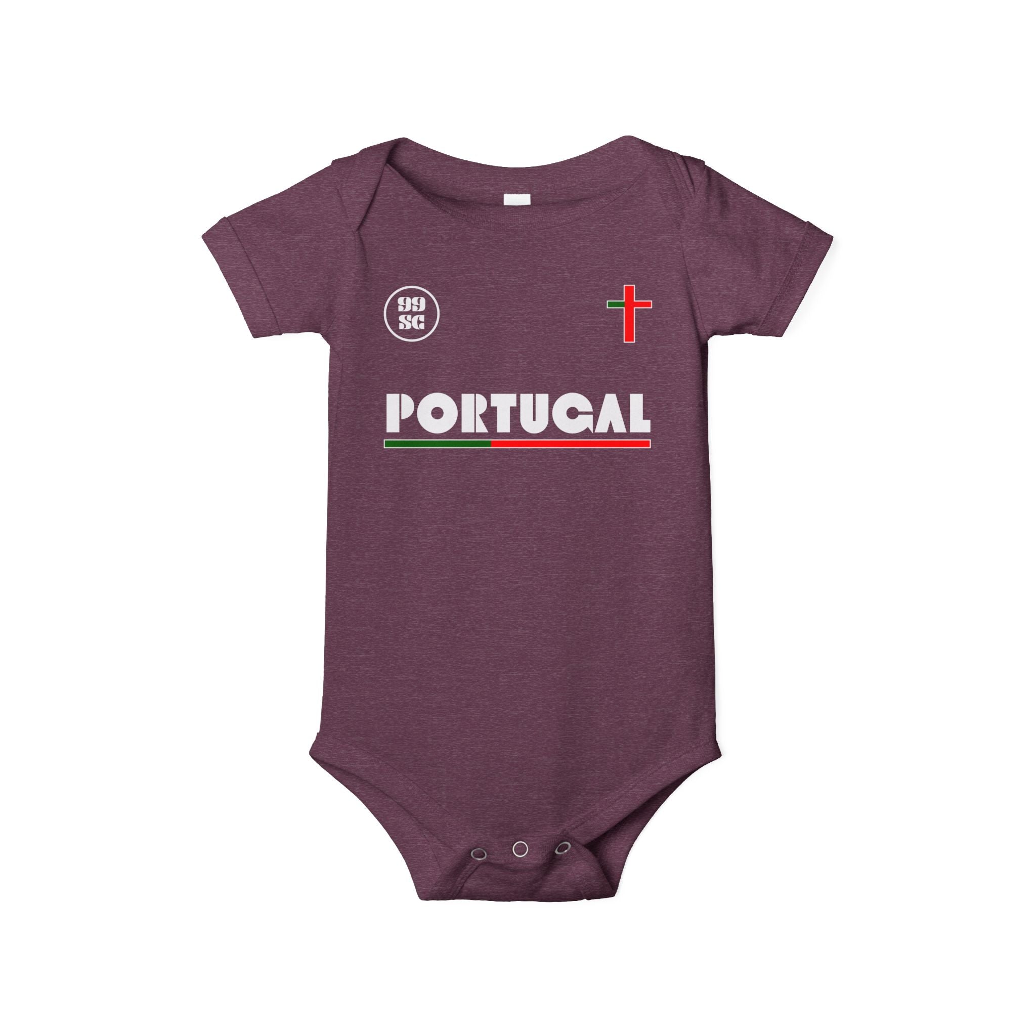 Our Lady of Fátima Catholic Onesie · Portugal Soccer · Premium Unisex Marian Devotion Apparel · Made in USA · 100% Profits Donated · 2026