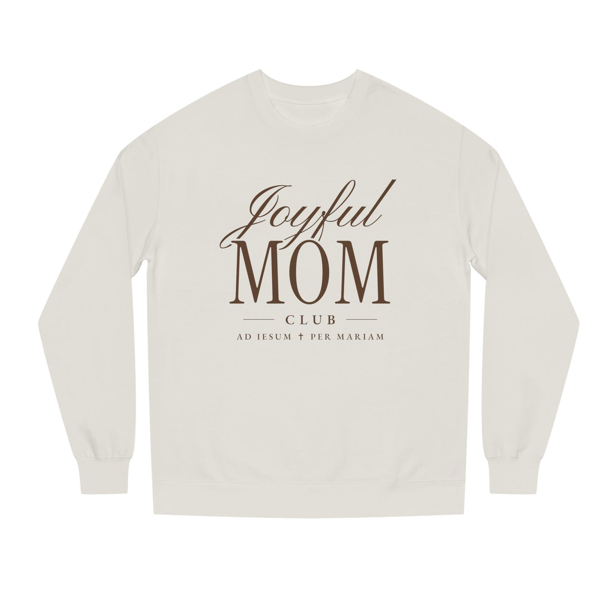 Joyful Mom Club Sweatshirt - Premium Women's Crew Neck