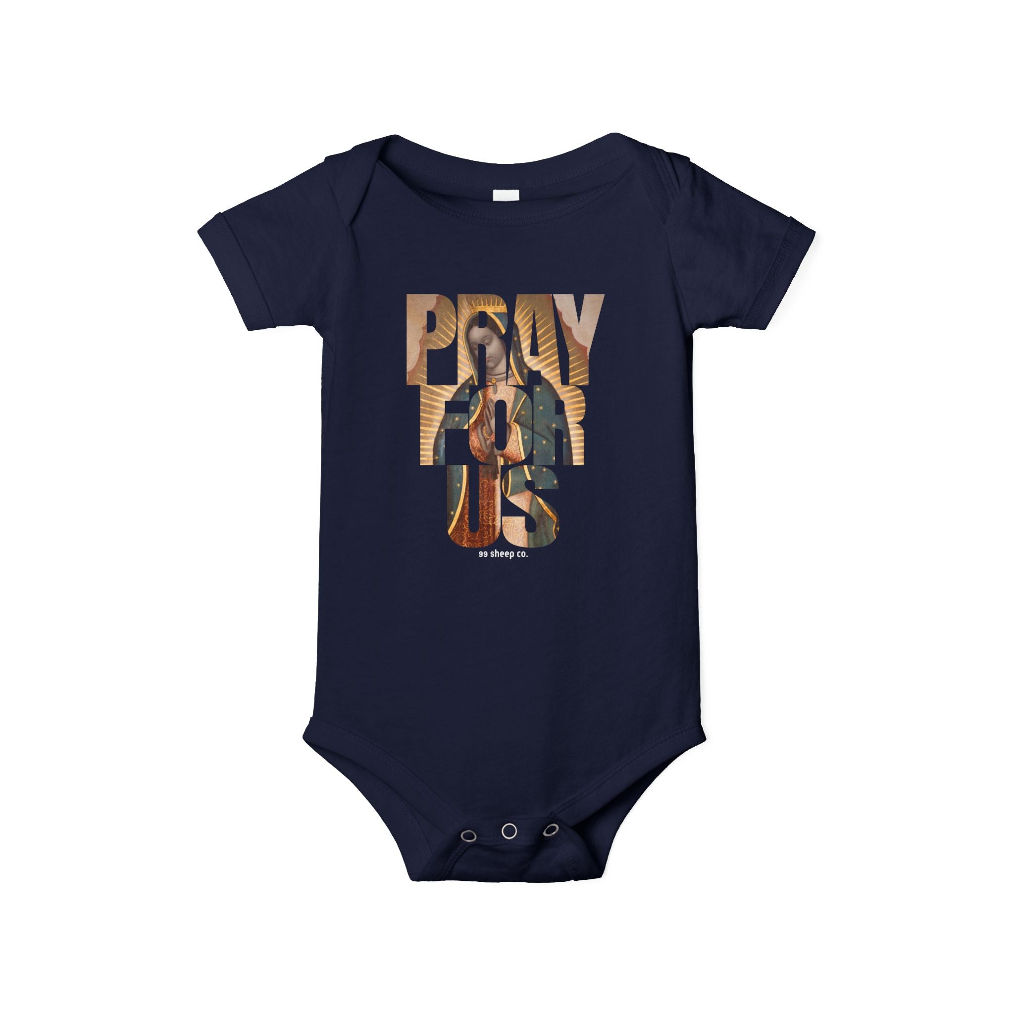 Our Lady of Guadalupe Pray For Us - Adorable Premium Baby Bodysuit