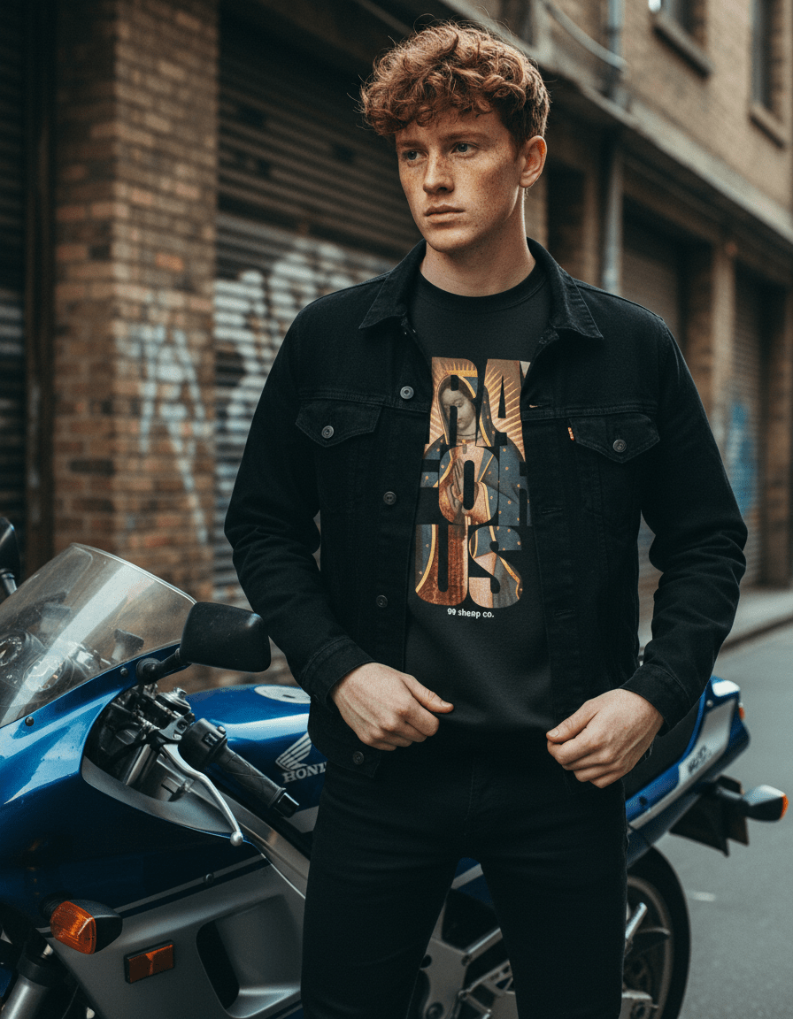 Our Lady of Guadalupe - Pray for us - Unisex Drop Shoulder Sweatshirt