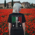 Padre Pio × Italy — "Pray, Hope, Don't Worry" Tee | Saints of the Pitch