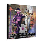 St. Joan of Arc - Graphic Matte Canvas — Catholic Inspirational Wall Art (Free Global Shipping)