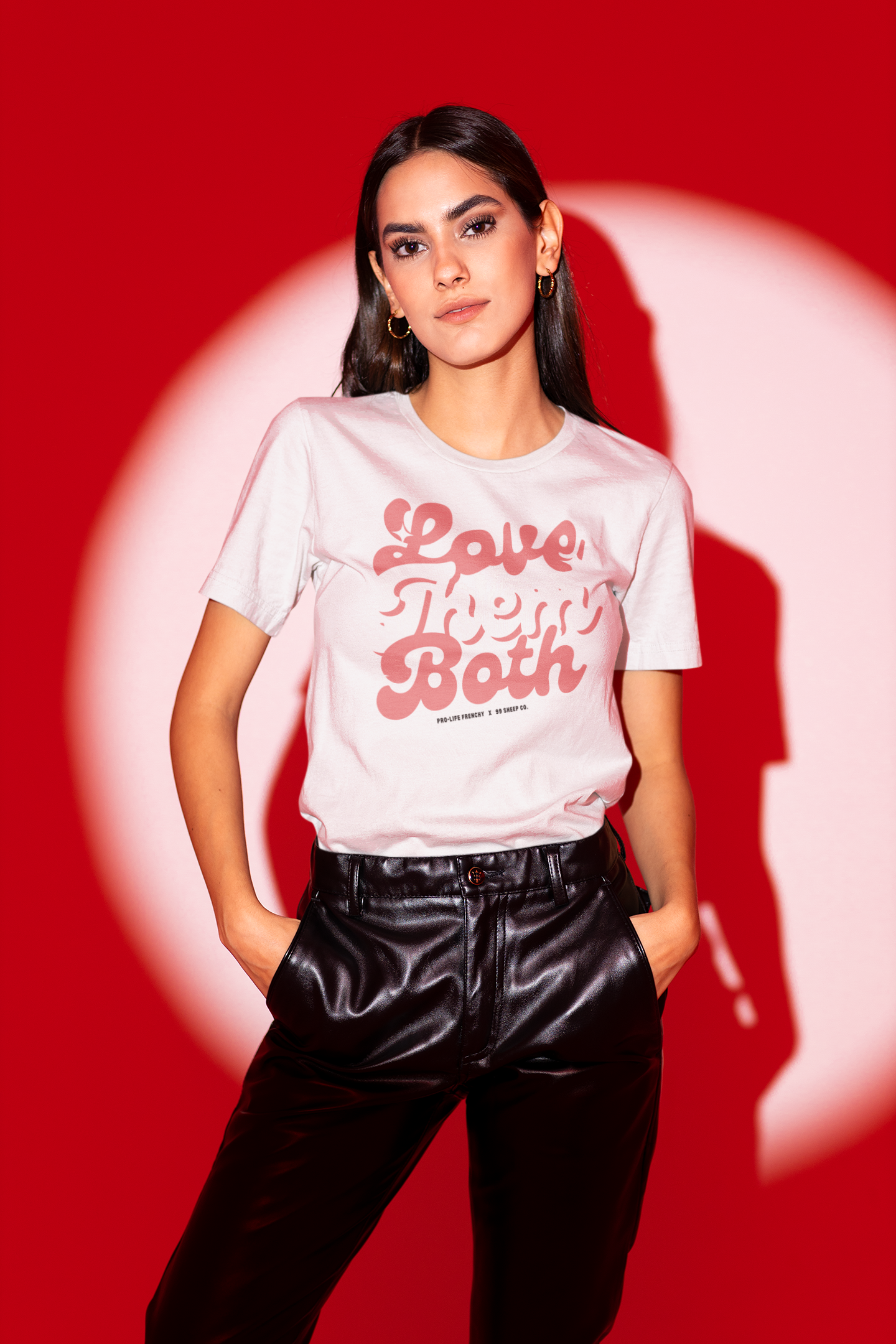 Love Them Both Unisex Oversized Boxy Tee