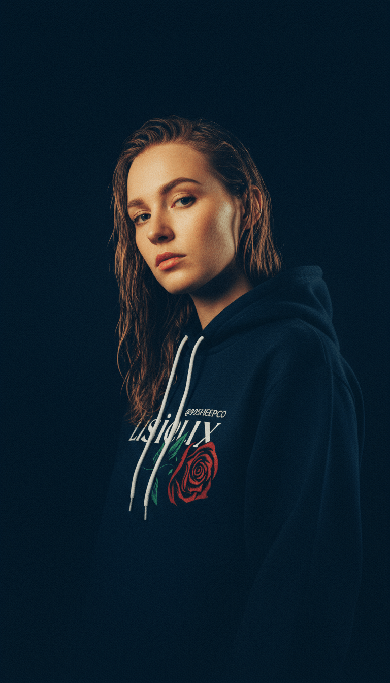 Caritas - St. Therese of Lisieux - Premium Unisex Hoodie - 99 Sheep Signature Collection