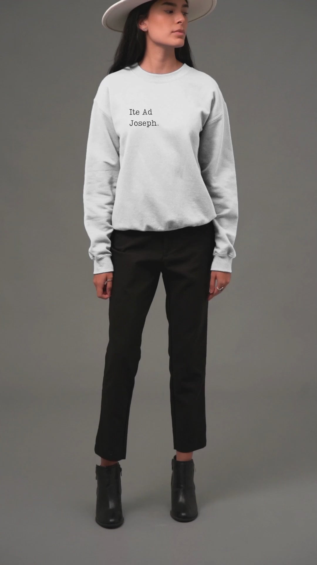 Ite Ad Joseph - Unisex Drop Shoulder Sweatshirt