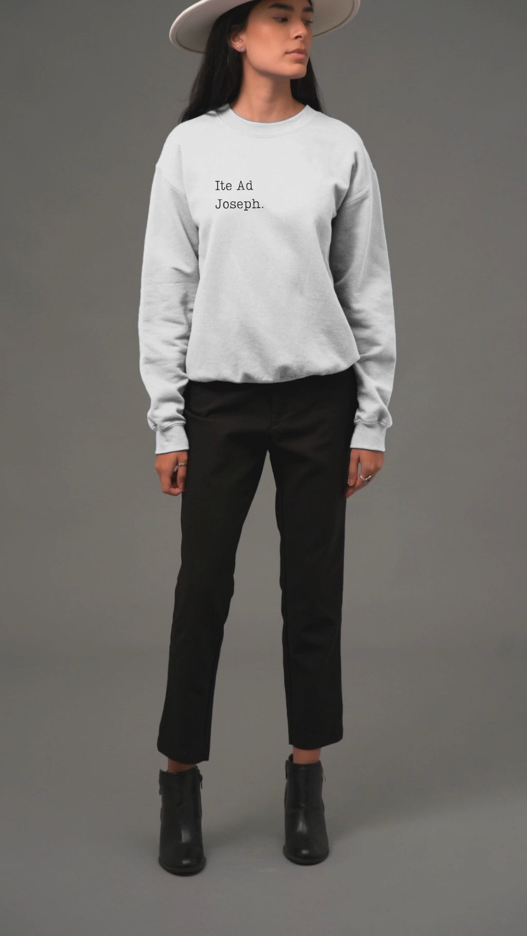 Ite Ad Joseph - Unisex Drop Shoulder Sweatshirt