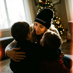 Magnificat Embroidered Cuffed Beanie Unisex